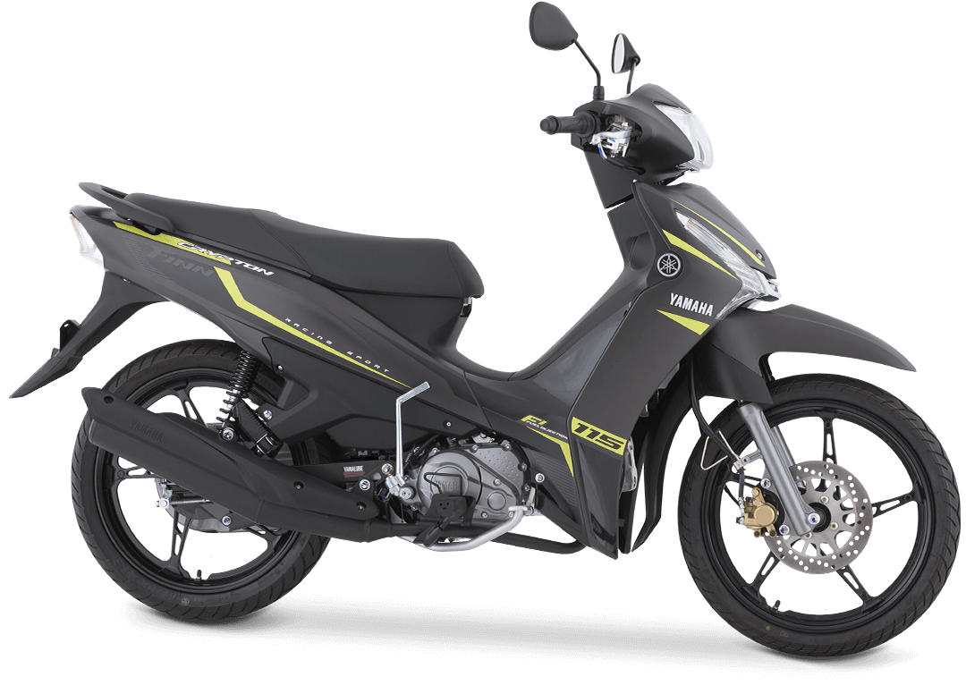 Yamaha Cryptón FI negra