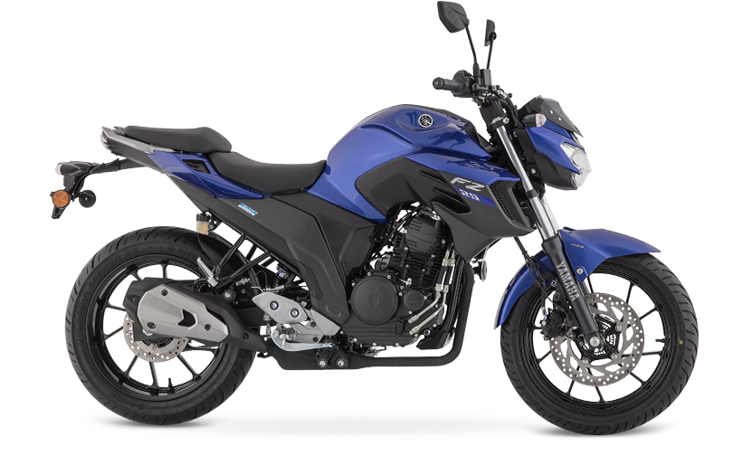 Yamaha FZ 250 azul